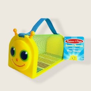 Melissa & Doug Giddy Buggy Bug Catcher NWT Yellow Caterpillar Toy Yellow